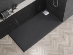 Receveur de douche, sur mesure : Largeur 100 à 300 cm x l. 70 à 150 cm. Bac à douche en résine Akrytan® anti glissant, finition misse, 10 couleurs, Livraison offerte et rapide